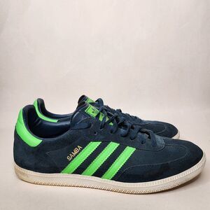 Adidas Samba Shoes Deep Petrol Green Zest Mens Size 10 OG 2013 789002